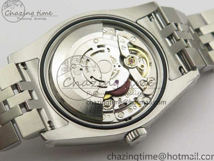 0116 DateJust 36mm SS 116200 ARF 1:1 Best Edition Blue Roman Dial On 904L SS Jubilee Bracelet SA GoodFit 3520